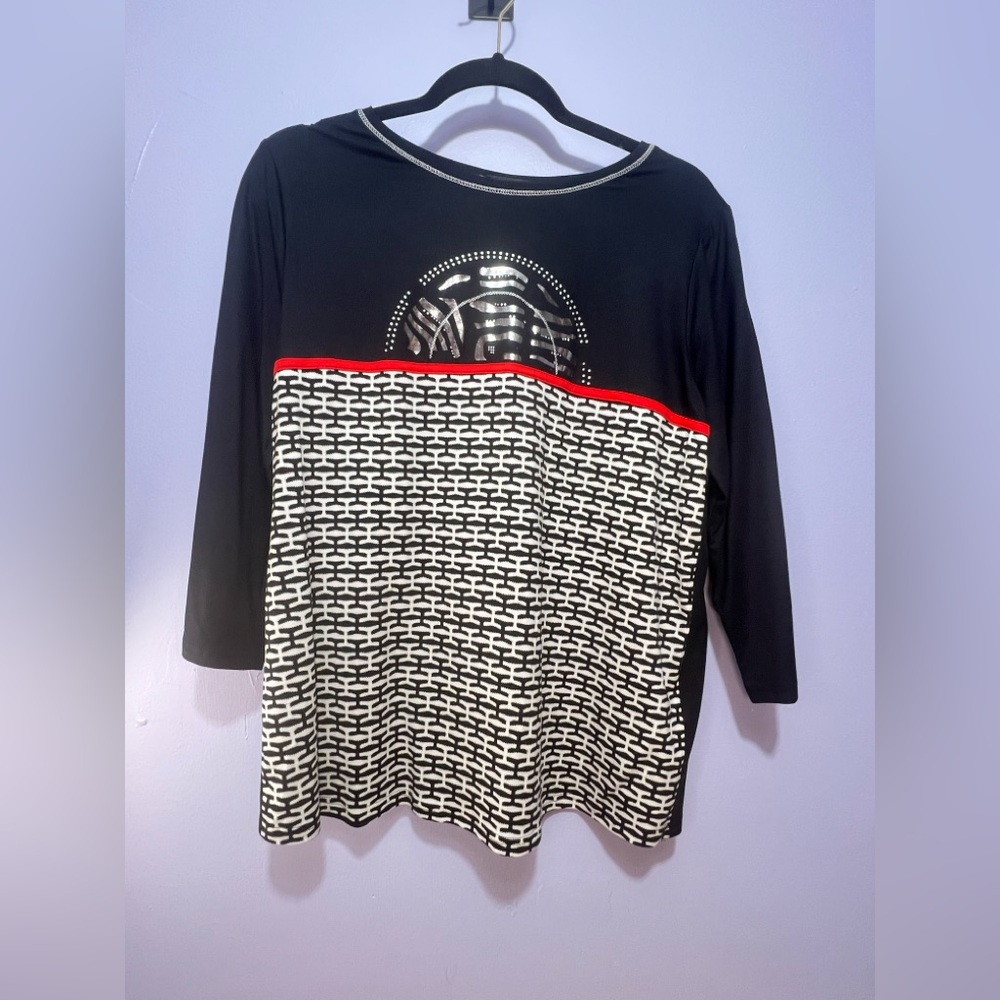 Frank Walder Long Sleeve Tee - Size 12
